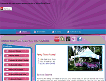 Tablet Screenshot of bouncesesame.com